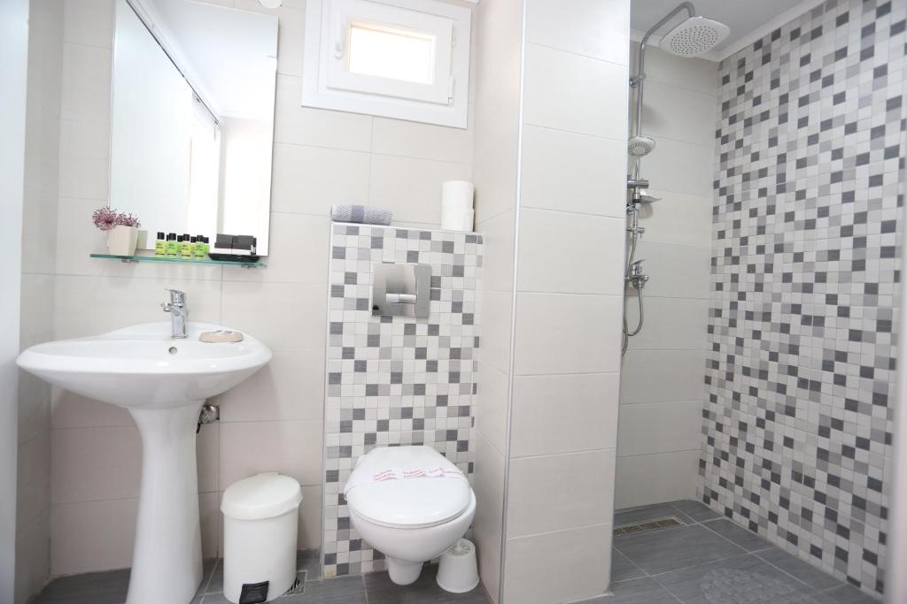Kúpeľňa v ubytovaní Sun Hotel