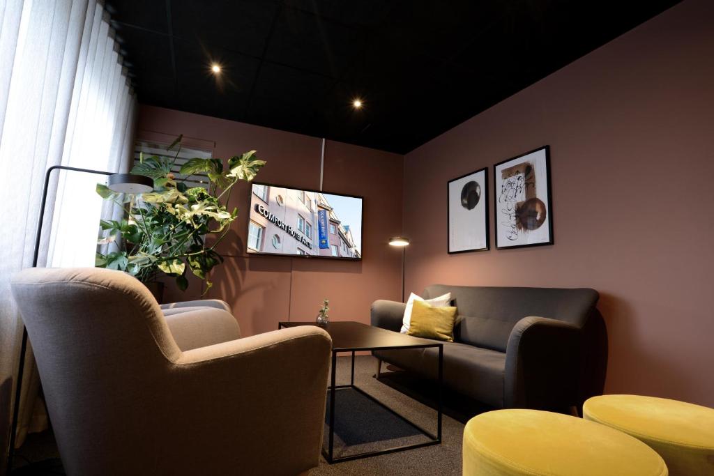 Posezení v ubytování Comfort Hotel Arctic
