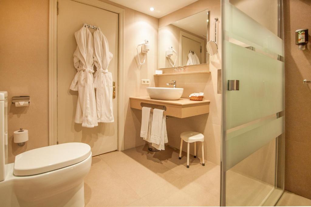 Ванная комната в Es Moli Hotel