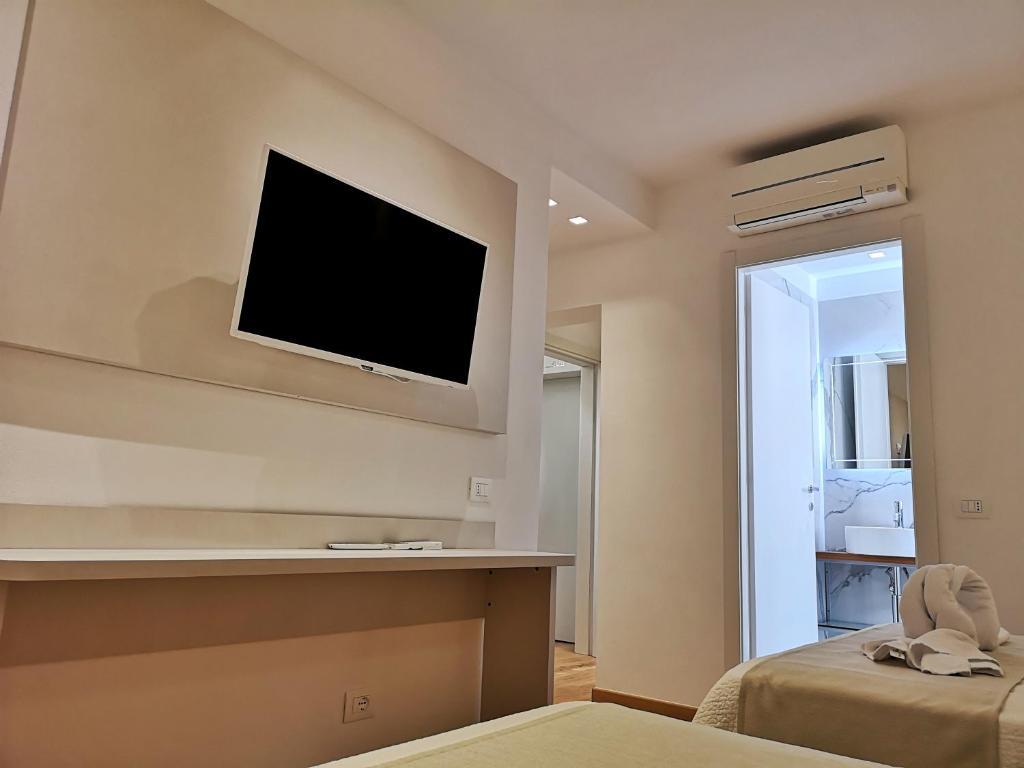 TV a/nebo společenská místnost v ubytování Feel Good