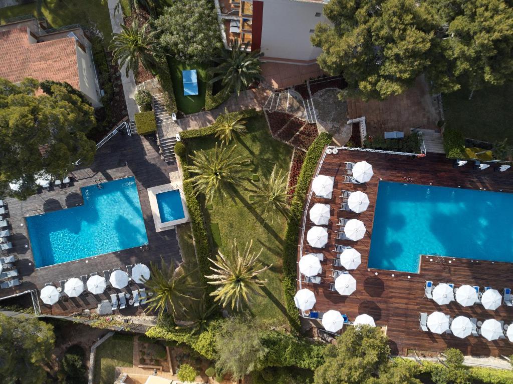 an overhead view of a resort with two swimming pools at Bonanza Park Hotel by Olivia Hotels Collection in Illetas