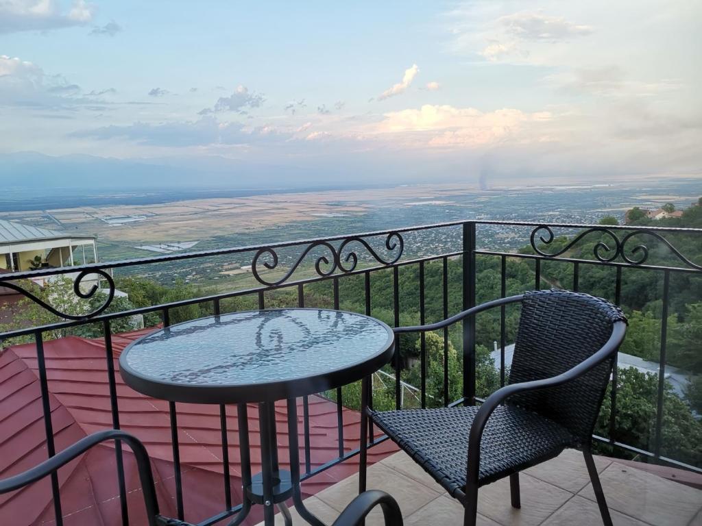 Balkón nebo terasa v ubytování Boutique Hotel BelleVue
