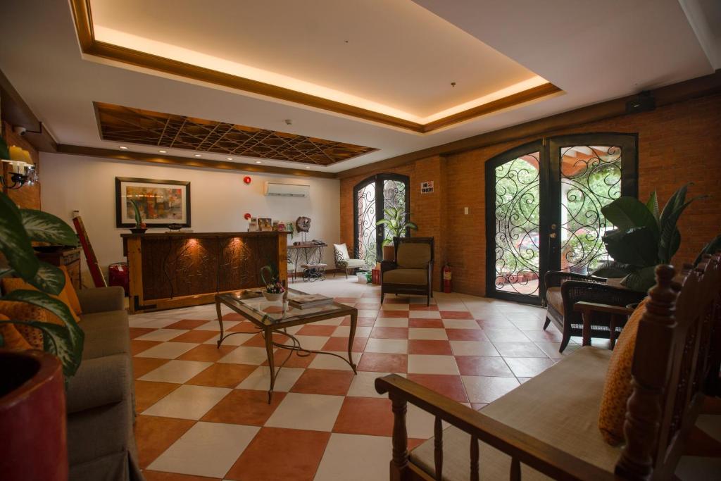 Posezení v ubytování Hotel Emilia