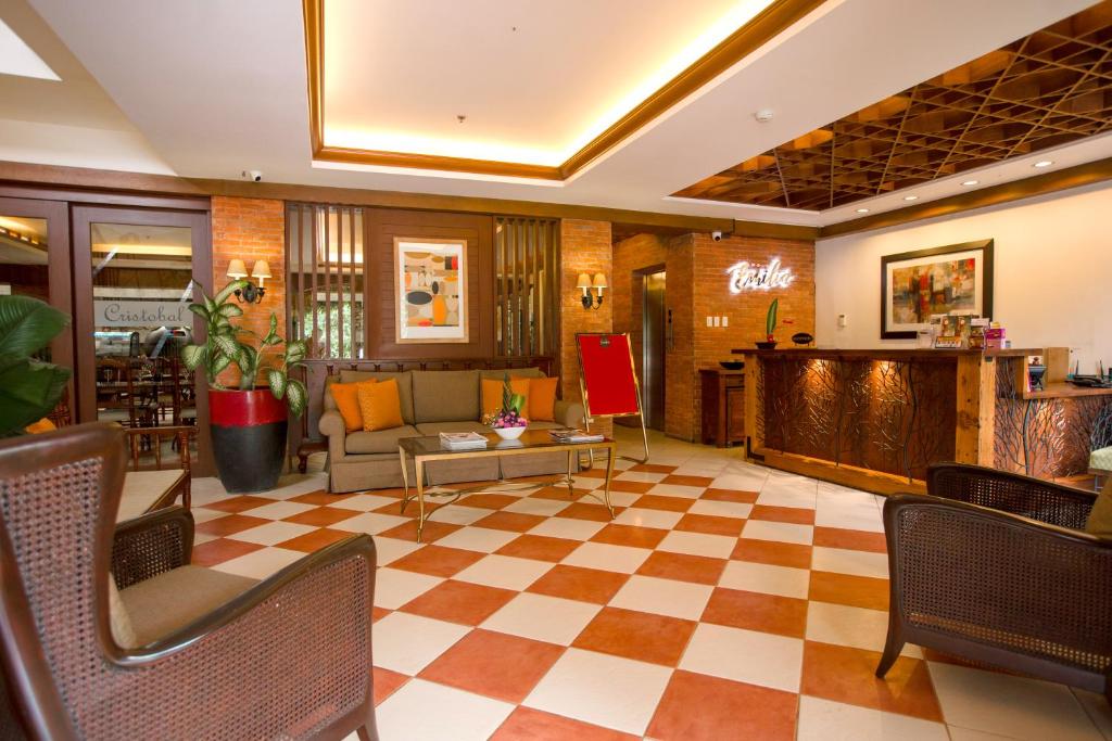 Posezení v ubytování Hotel Emilia