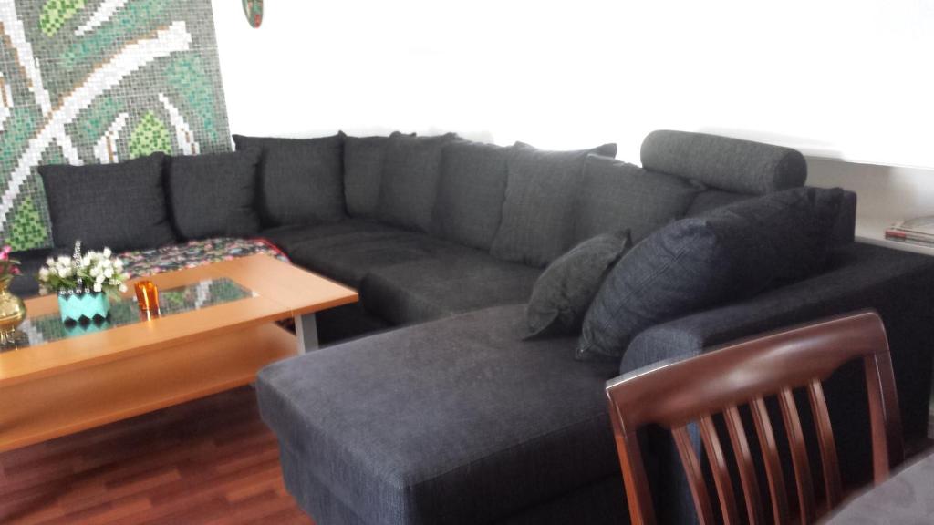 Posezení v ubytování Villa Signedal Hostel