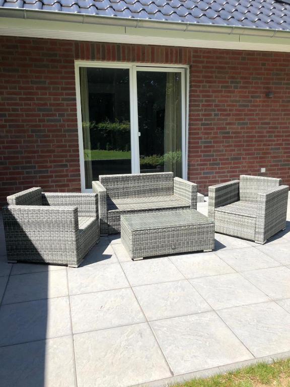 Posezení v ubytování Ferienhaus Bäk-Ratzeburg