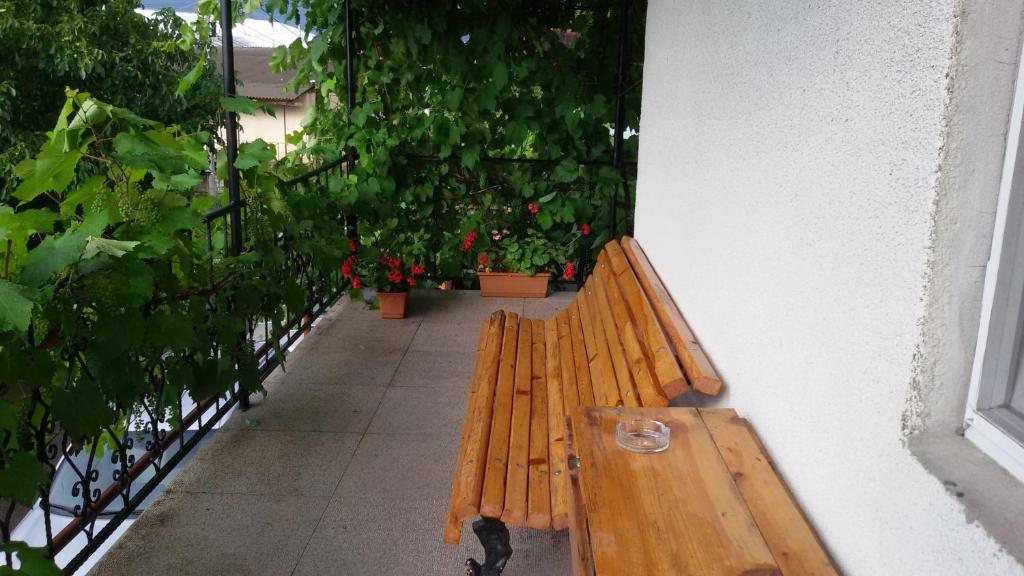 Balkón nebo terasa v ubytování Olimpo Guest House
