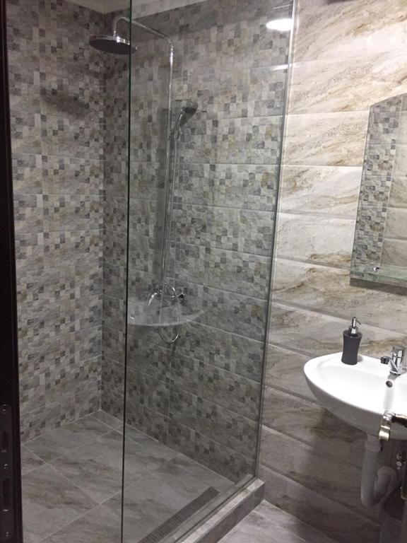 Koupelna v ubytování Guesthouse Marko