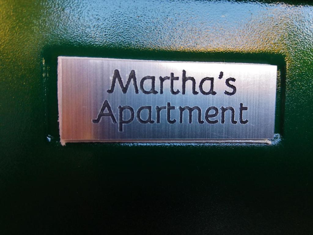 Martha's Apartment tanúsítványa, márkajelzése vagy díja