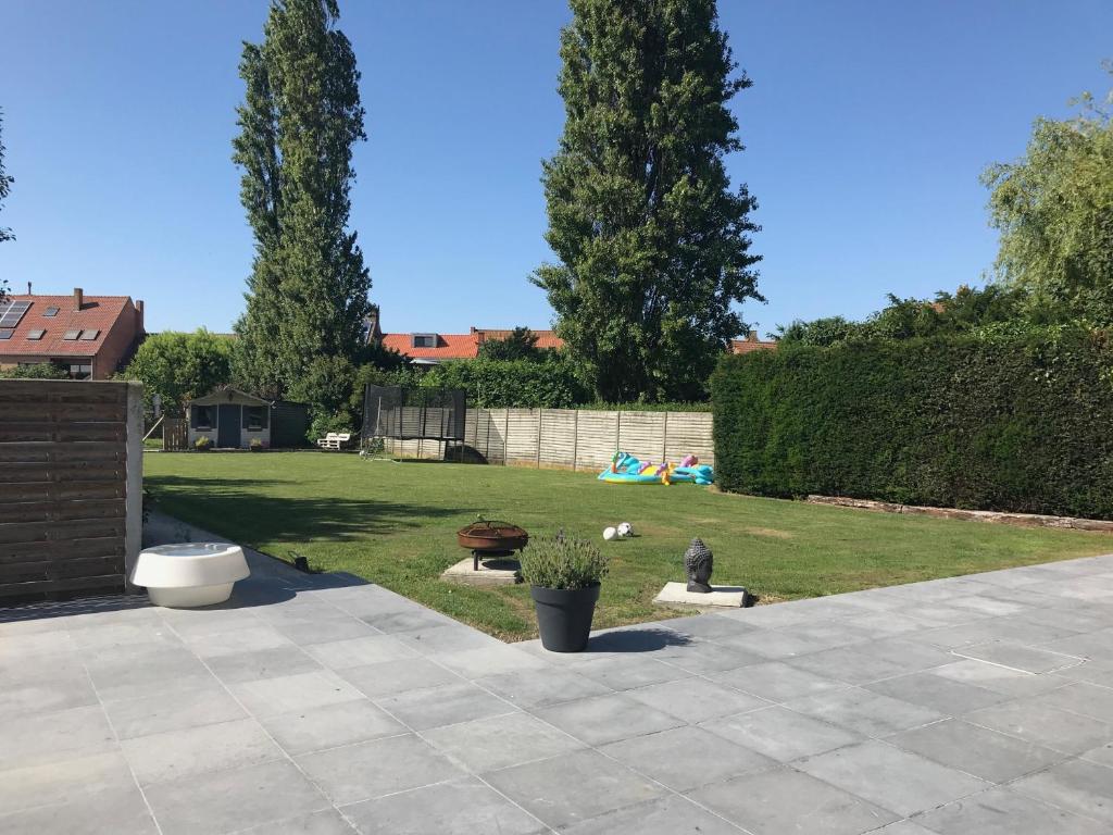 Zahrada ubytování B&B Intermezzo