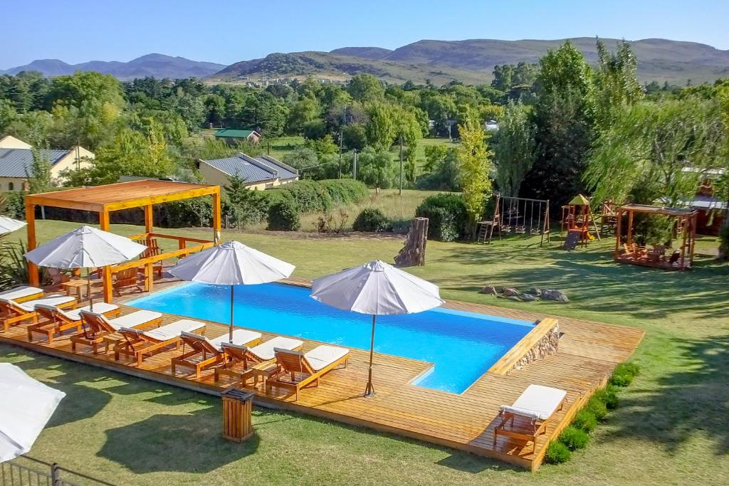 A view of the pool at Balcon del Golf or nearby