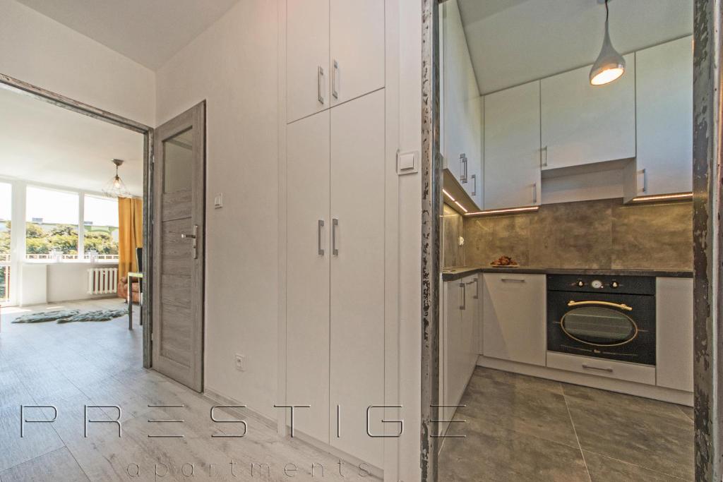 Kuchyňa alebo kuchynka v ubytovaní Reagan Park Apartament