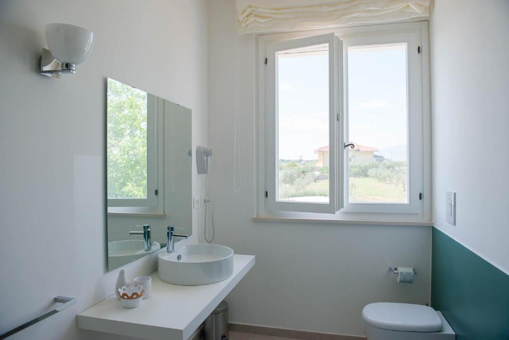 Koupelna v ubytování B&B Casale Savini
