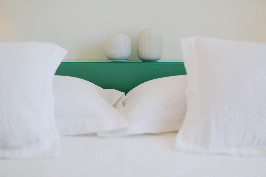 Postel nebo postele na pokoji v ubytování B&B Casale Savini
