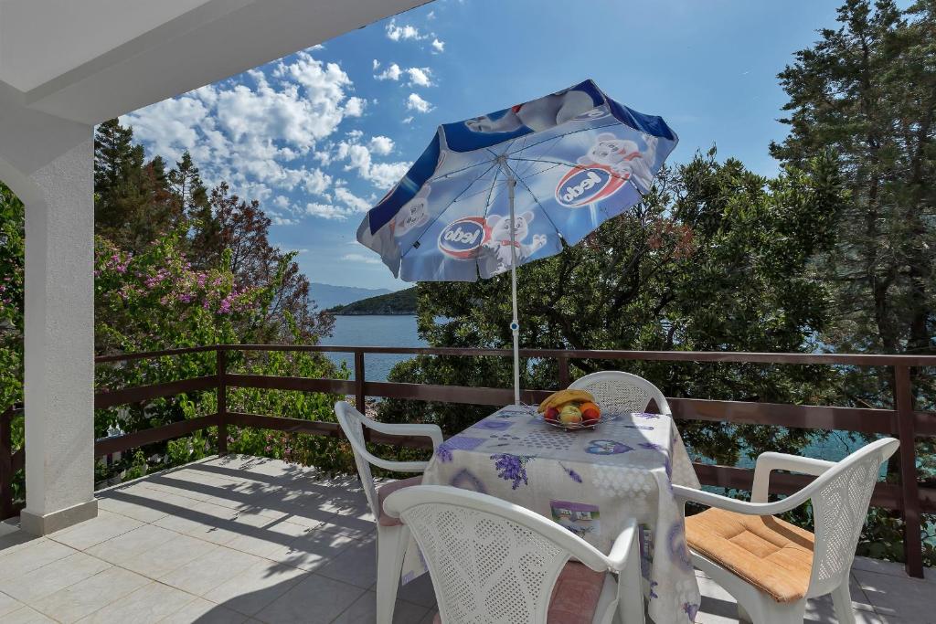 Balkón alebo terasa v ubytovaní Villa Ruža