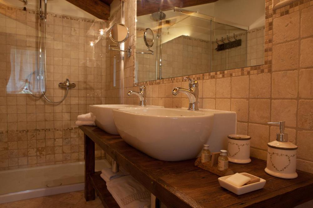 Kúpeľňa v ubytovaní Relais du Berger