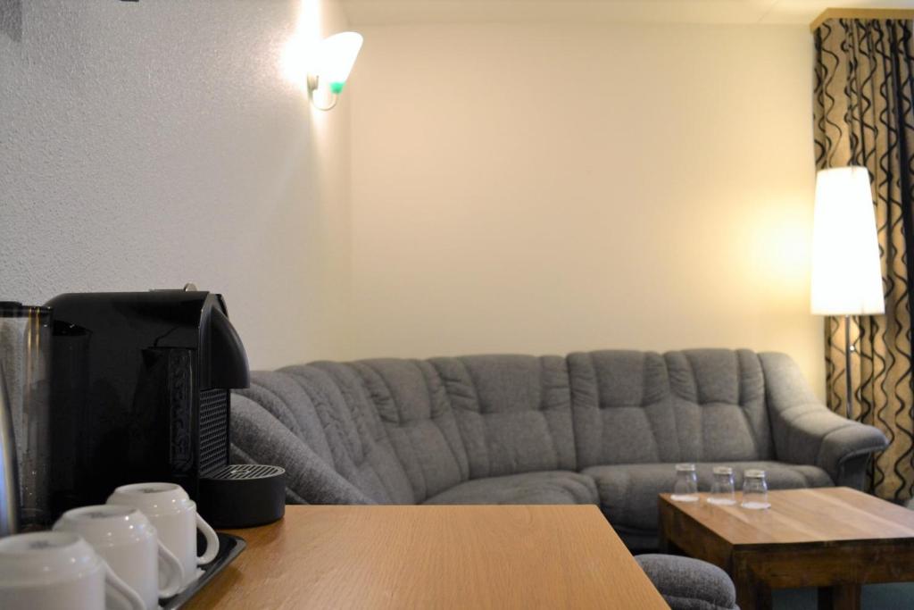 Posezení v ubytování Hotel Hvolsvollur - Central South Iceland