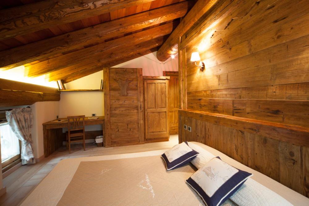 Posteľ alebo postele v izbe v ubytovaní Relais du Berger