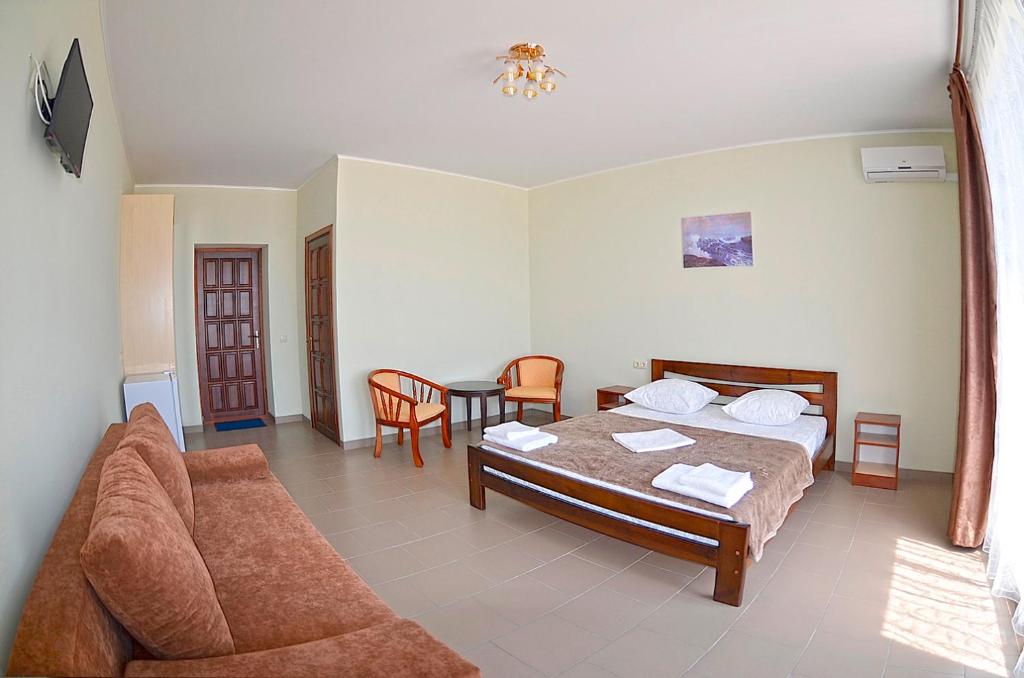 Posezení v ubytování Hotel Golden Beach