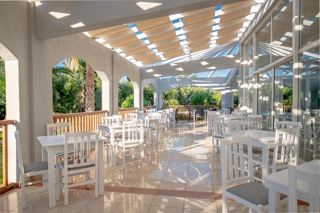 Restaurace v ubytování Evripides Village