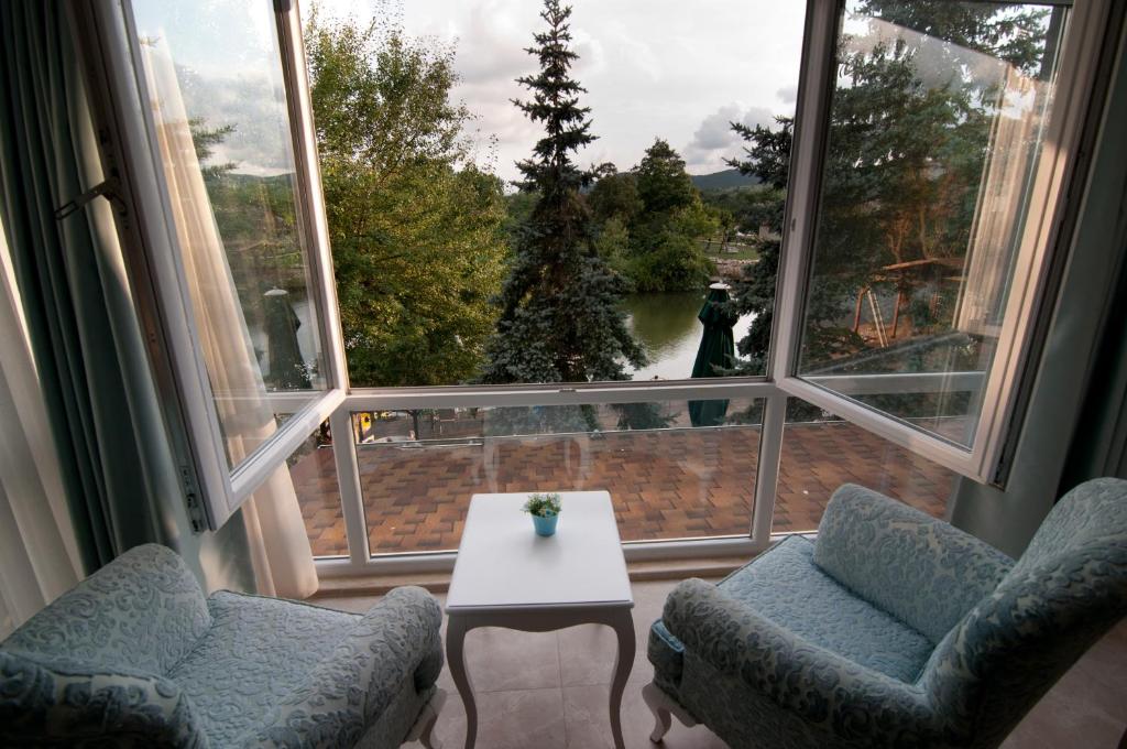 Posezení v ubytování Agva Nehir Evi - Adult Only