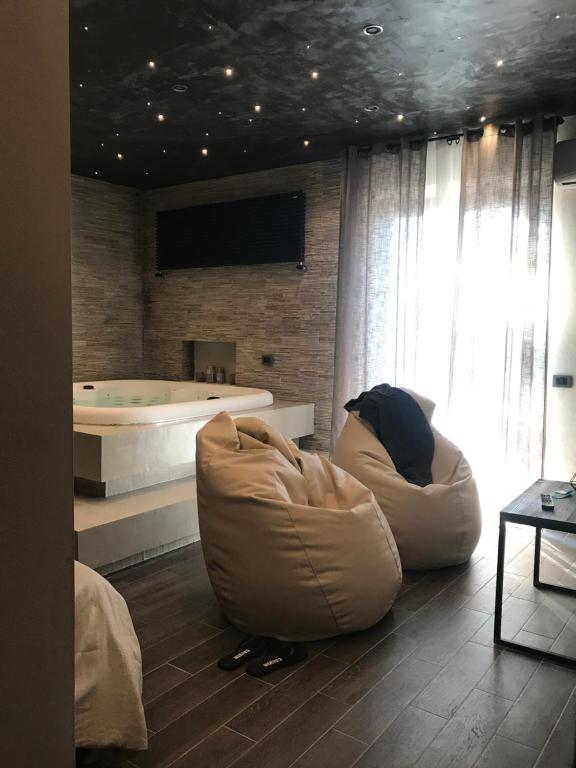 Posteľ alebo postele v izbe v ubytovaní Agriturismo Corte Acconi