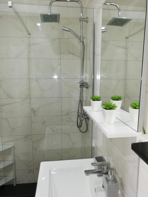 Kúpeľňa v ubytovaní Apartment Stojan A1
