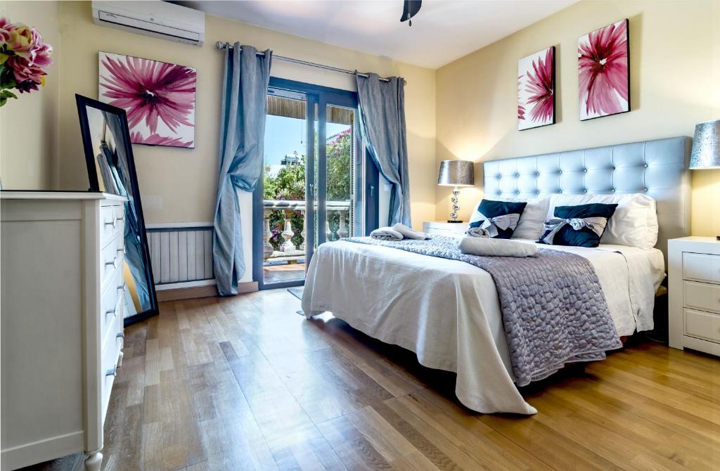 Posteľ alebo postele v izbe v ubytovaní Villa Casakhan, Beautiful Luxury Villa,