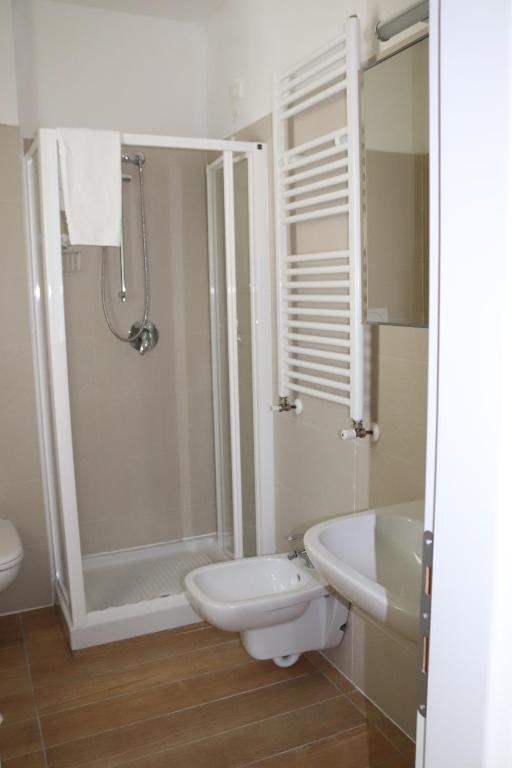 A bathroom at Antares