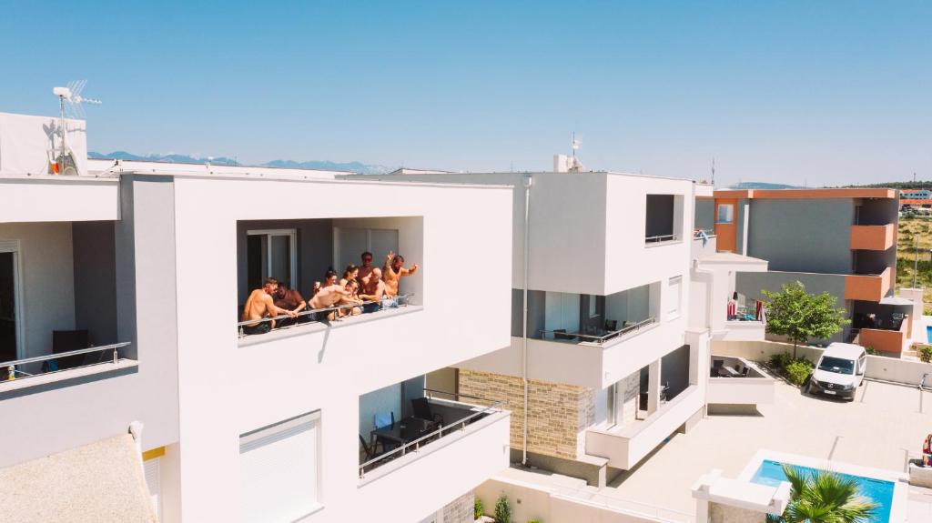 Budova, kde se apartmán nachází