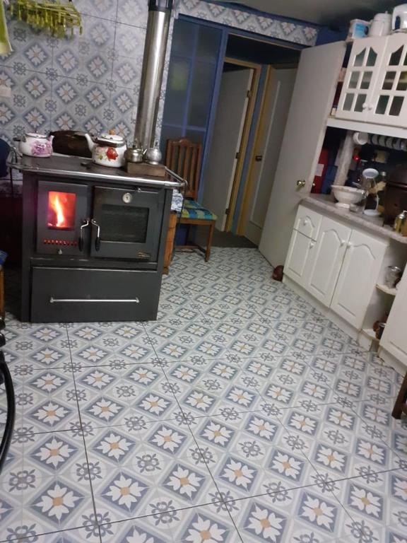 Kuchyň nebo kuchyňský kout v ubytování Hostal Boutique "Maryluz"