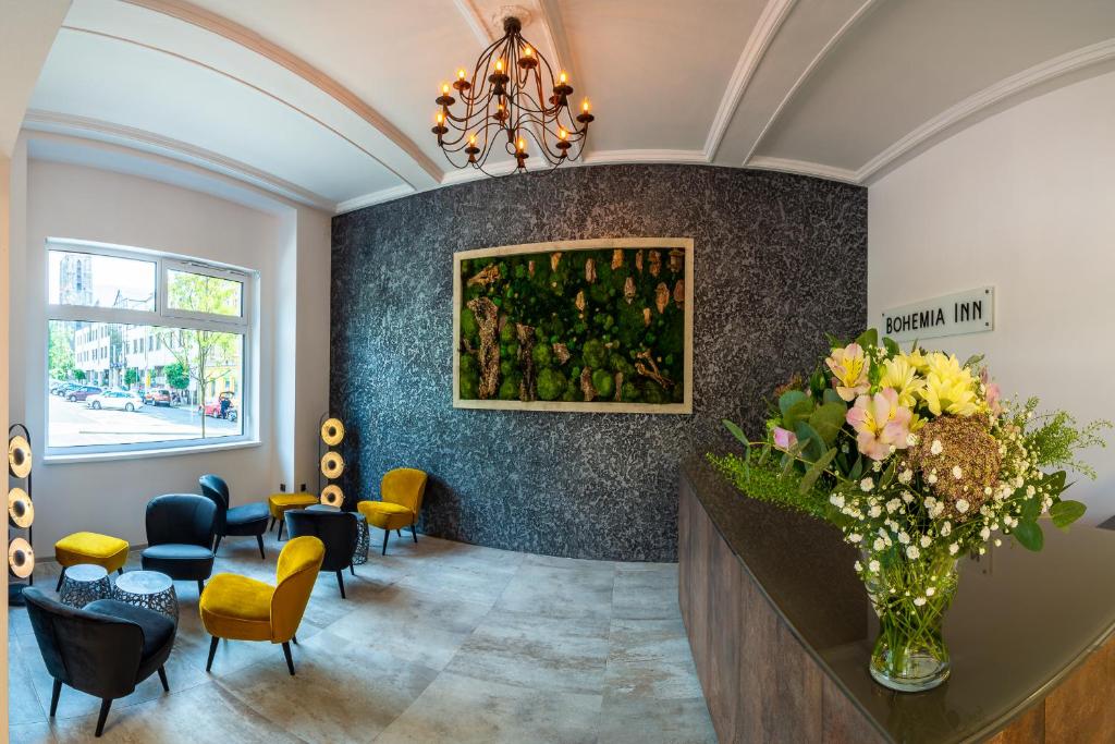 Posezení v ubytování Bohemia Inn Hotel