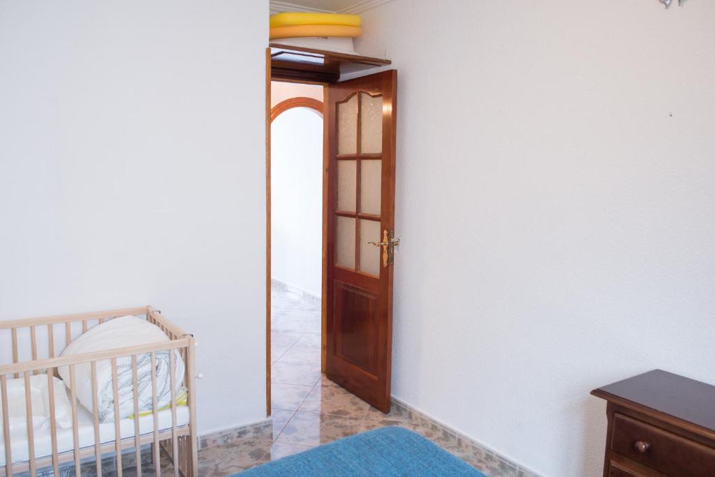 Postel nebo postele na pokoji v ubytování Europa 1 dormitorio