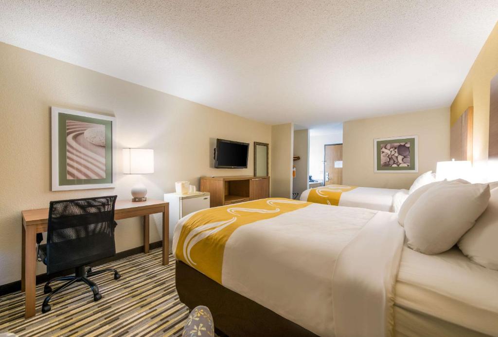Quality Inn Michigan City South - Queen Room Met Twee Queensize Bedden - Niet -roken