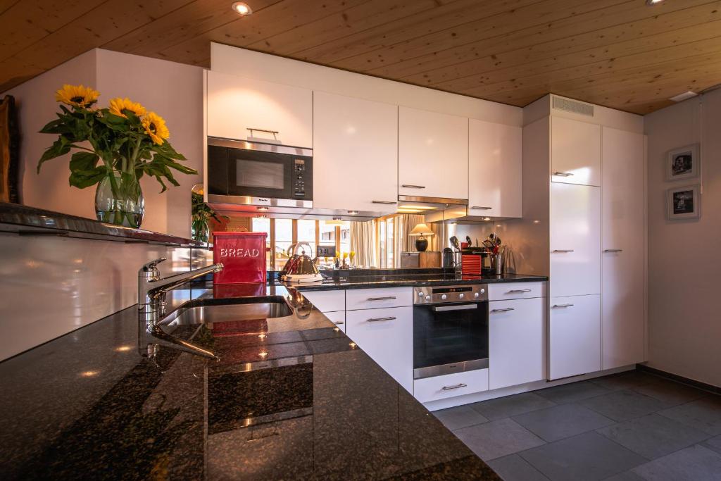Kuchyň nebo kuchyňský kout v ubytování Chalet Bella Vista 4