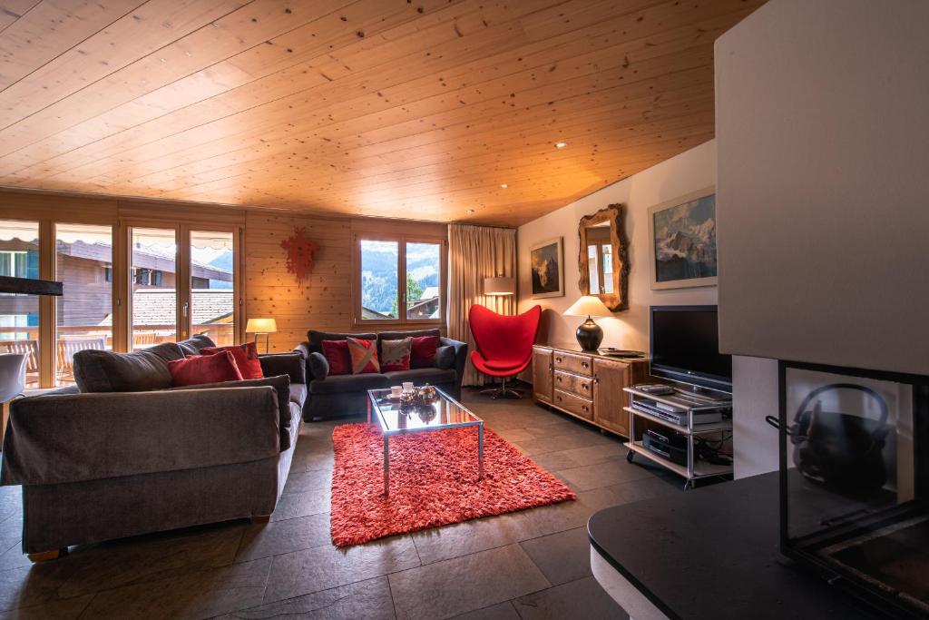 Posezení v ubytování Chalet Bella Vista 4