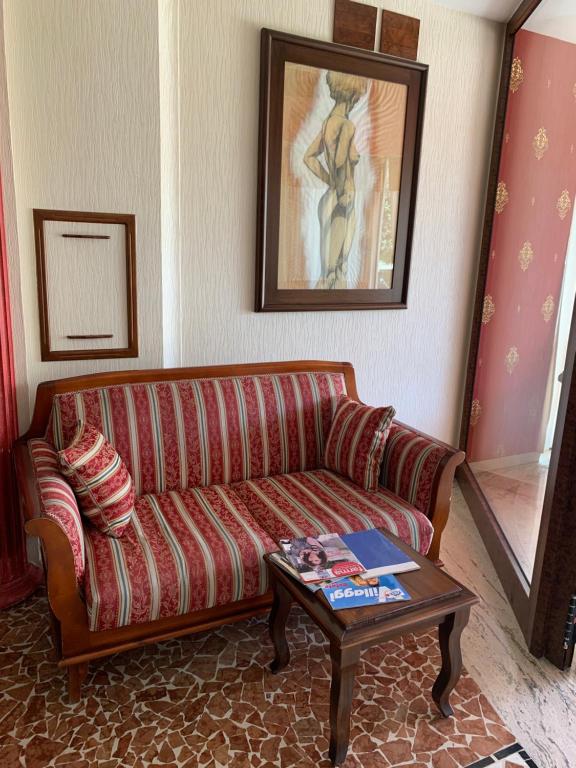 Posezení v ubytování Hotel Tiffany