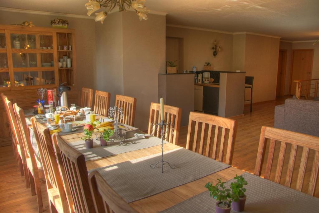 Kuchyň nebo kuchyňský kout v ubytování B&B Latemberg