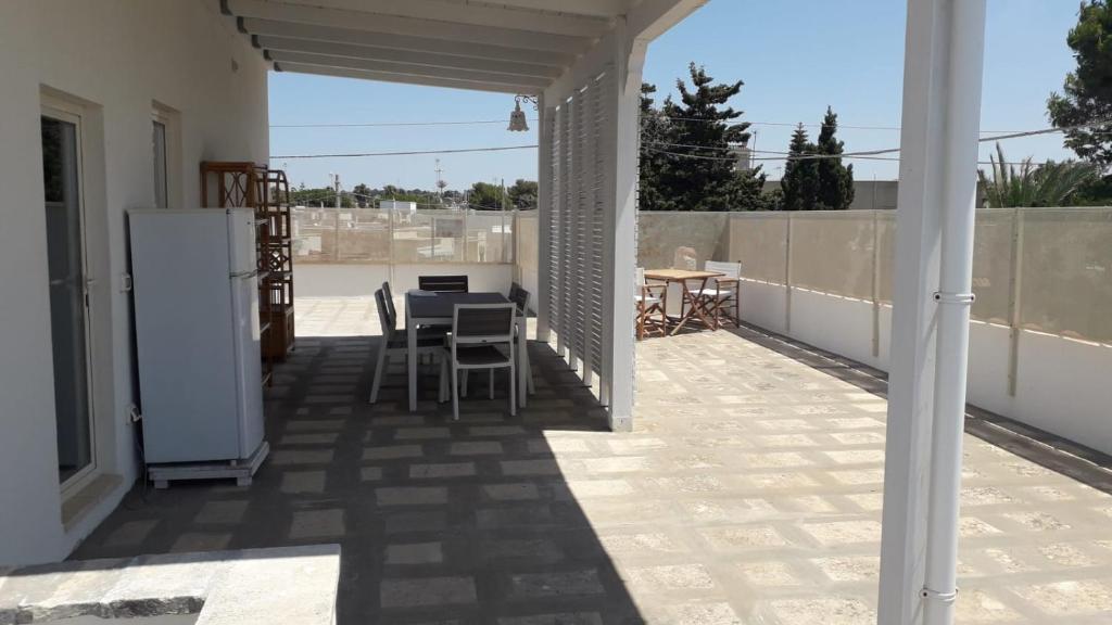 Balkón nebo terasa v ubytování Attico a 150 mt dal mare