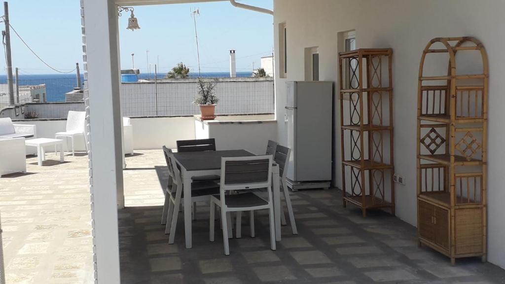Balkón nebo terasa v ubytování Attico a 150 mt dal mare