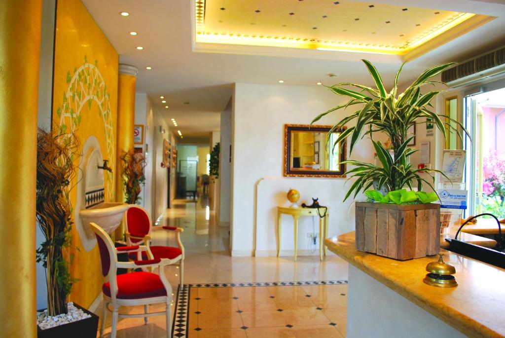 Posezení v ubytování Hotel Alsazia