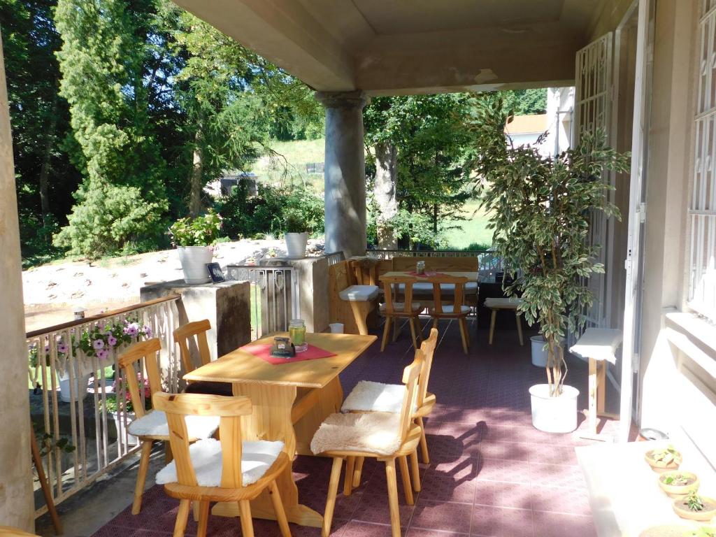 Zahrada ubytování Vila Arnau