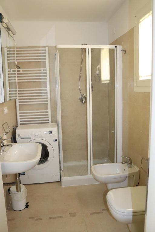 A bathroom at Antares
