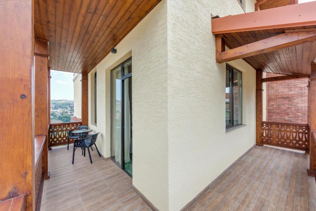 Balkón nebo terasa v ubytování Sole Palace