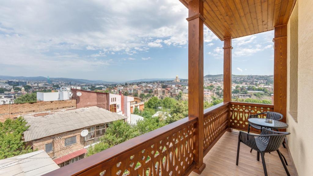 Balkón nebo terasa v ubytování Sole Palace