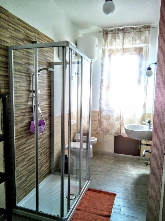 Koupelna v ubytování B&B Libellula