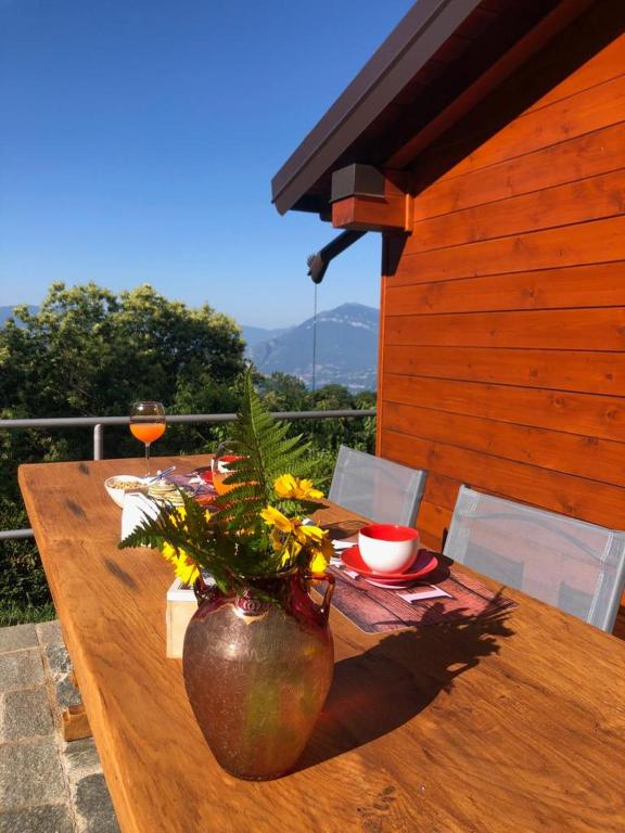 Nespecifikovaný výhled na hory nebo výhled na hory při pohledu z bed and breakfast