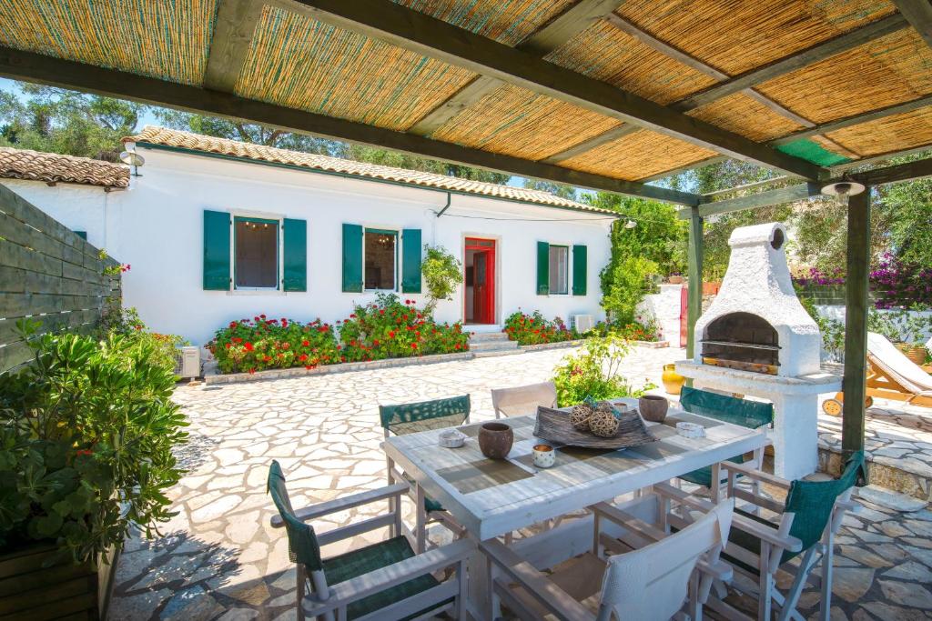 Zahrada ubytování Villa Eleonas