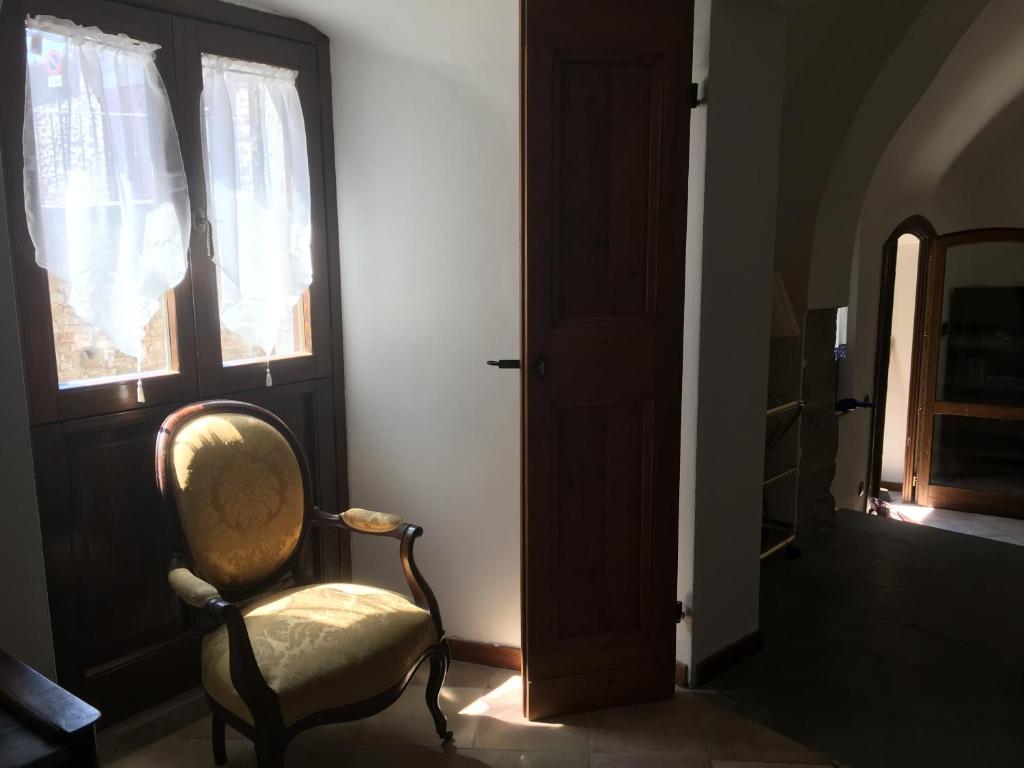 Posezení v ubytování CASA AZZURRA MONTE SANTA MARIA TIBERINA