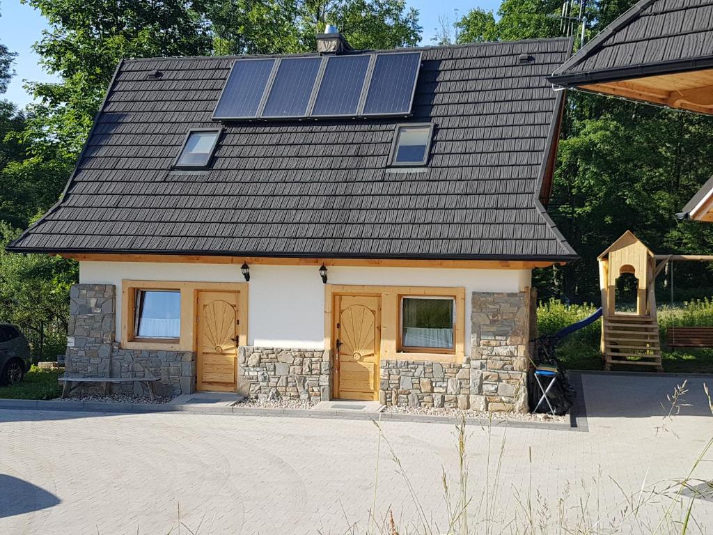 Budova, v ktorej sa horská chata nachádza